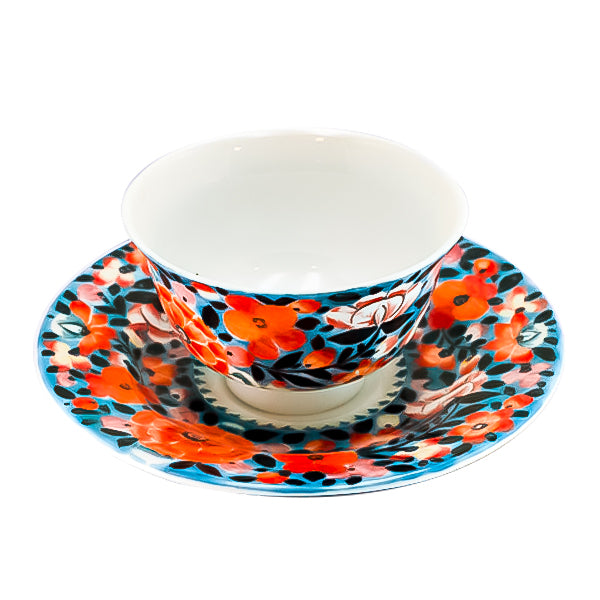 Kahwa Pyāla" Cup and saucer