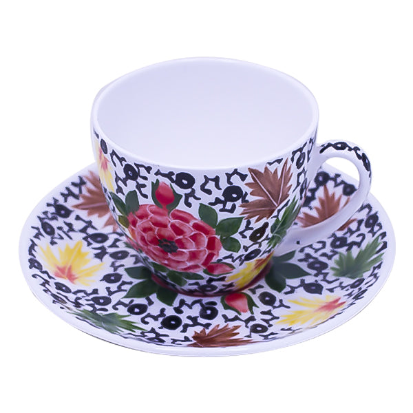 "Gulabdaar chinar" cup and saucer