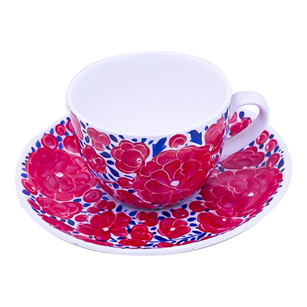 Kashir kaam"Cup and saucer